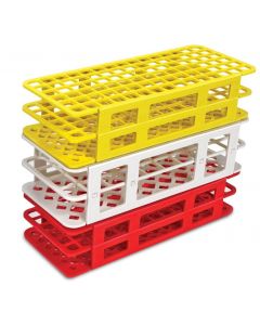 Heathrow Scientific Fold & Snap Rack 21mm Tube Red